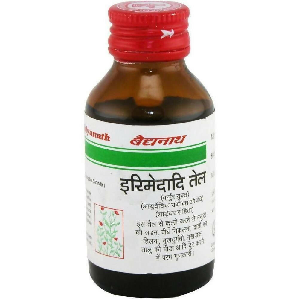 Baidyanath Jhansi Irimedadi Tail / Oil - Distacart