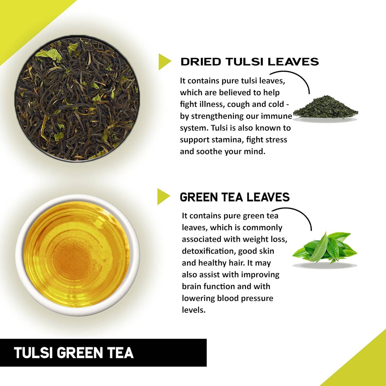 Teacurry Tulsi Green Tea Bags - Distacart