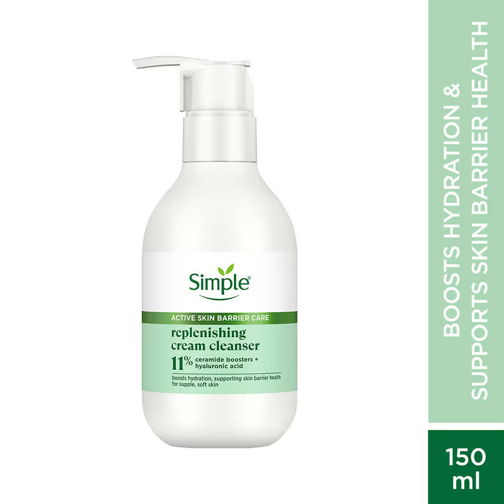 Simple Active Skin Barrier Care Replenishing Cream Face Cleanser - Distacart