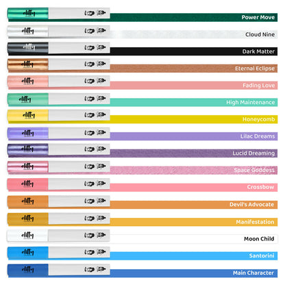 Elitty Black Pop Color Matte Finish Liquid Eyeliner - Dark Matter-Black - Distacart