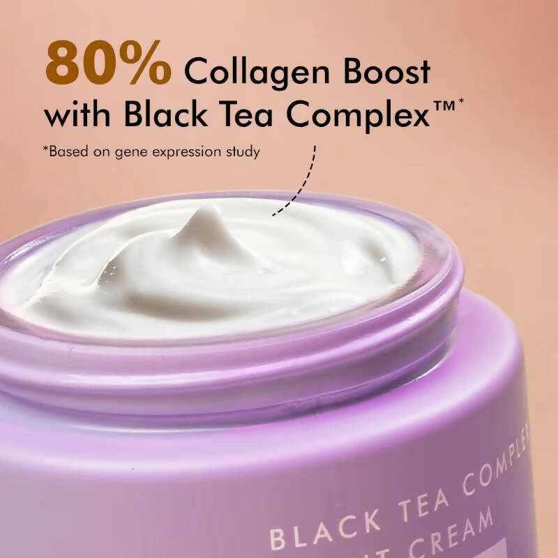 mCaffeine Black Tea Complex Anti Ageing Night Cream - Distacart