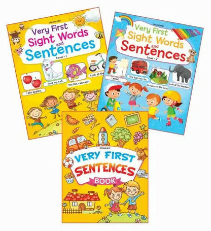 Dreamland Very First Sentence Books - (3 Titles) - Distacart
