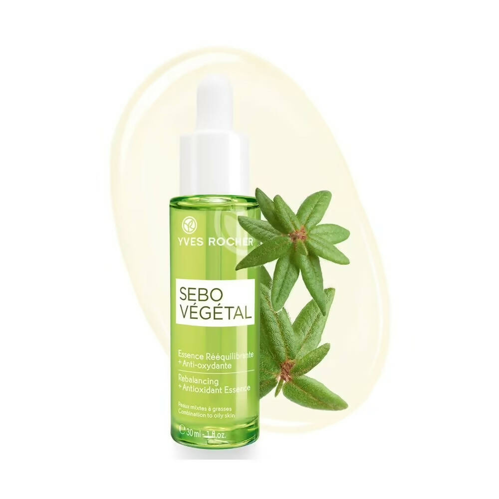 Yves Rocher Sebo Vegetal Rebalancing + Antioxidant Essence - Distacart