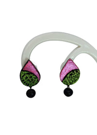 Thumbnail for Terracotta Water Drop Ear Studs