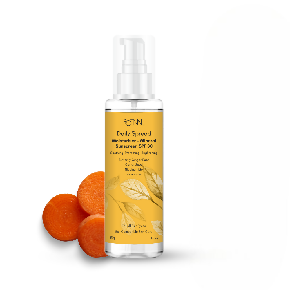 Botnal Daily Spread Moisturiser + Mineral Sunscreen SPF 30 - Distacart