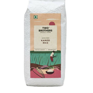 Two Brothers Organic Farms Krishna Kamod Brown Rice, Unpolished - Distacart
