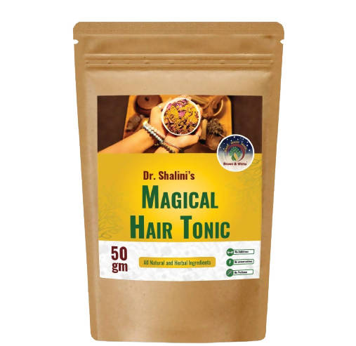 Brown &amp; White Magical Hair Tonic - Distacart