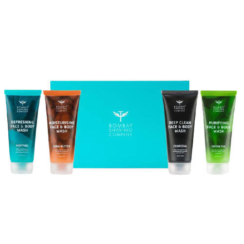 Bombay Shaving Company Ultimate Face & Body Wash Combo - Distacart