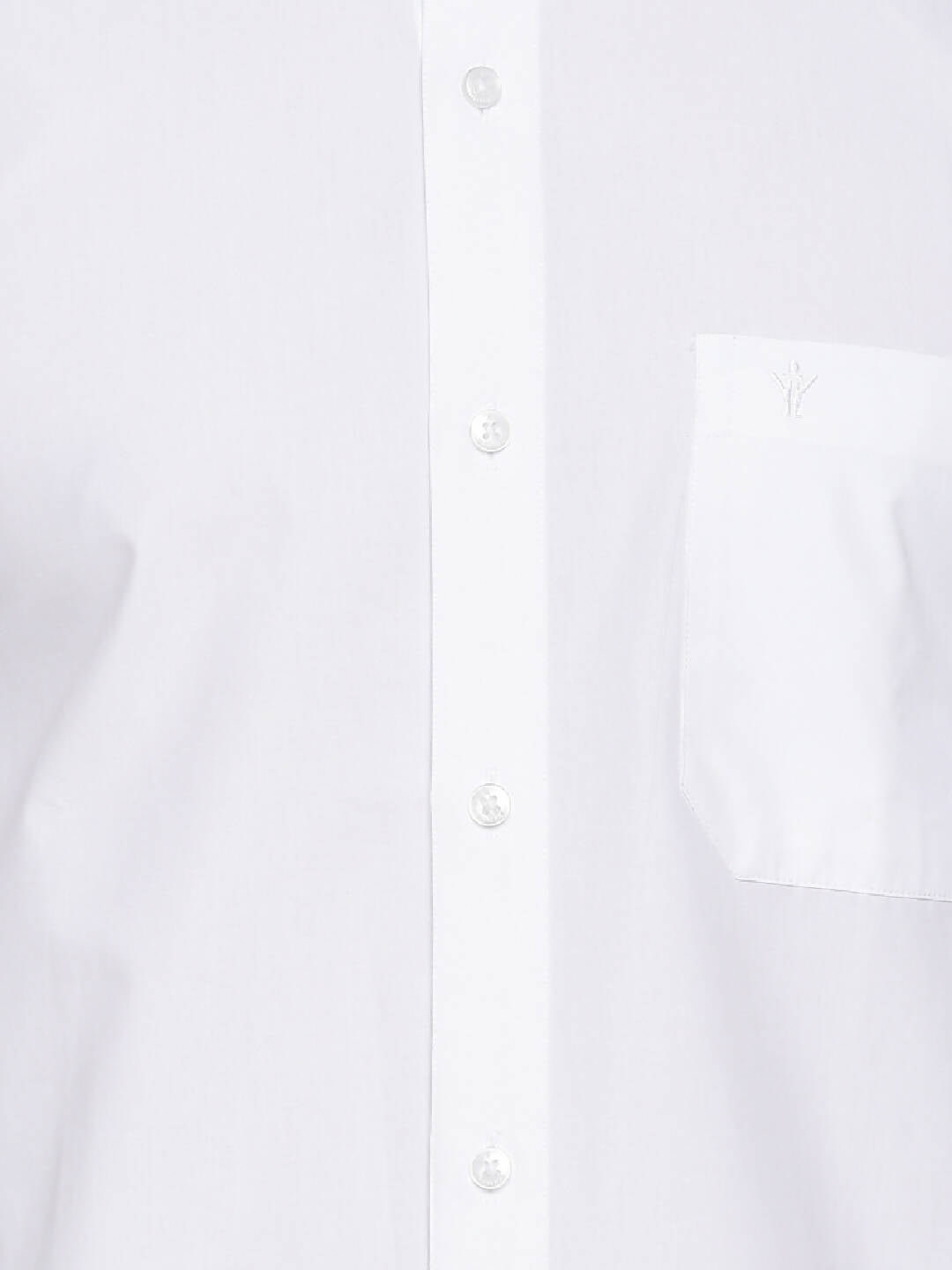 Ramraj Cotton Mens Full Sleeve Formal Poly Cotton White Shirt - Distacart