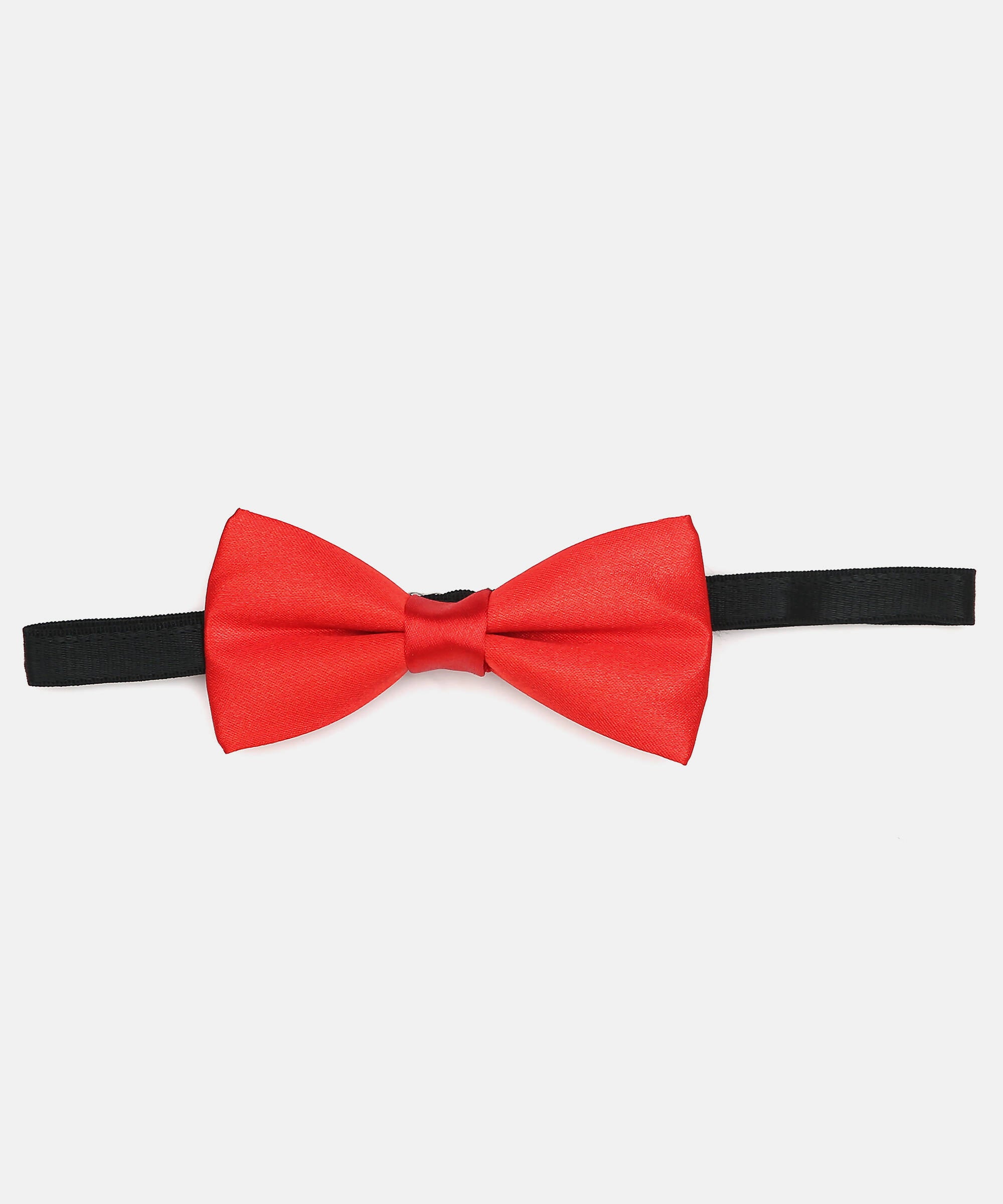 Manet Boys Solid Single Layer Bow - Red - Distacart