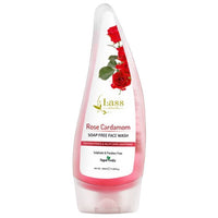 Thumbnail for Lass Naturals Rose Cardamom Soap Free Face Wash - Distacart