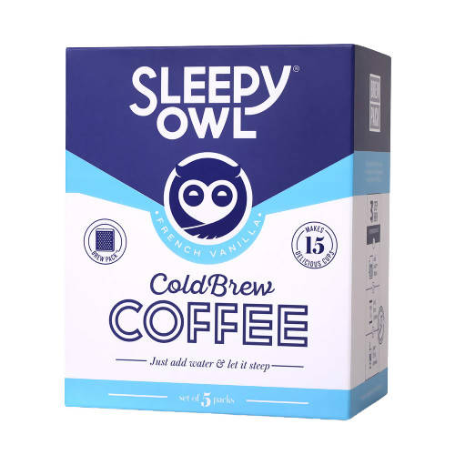 Sleepy Owl French Vanilla Cold Brew Coffee