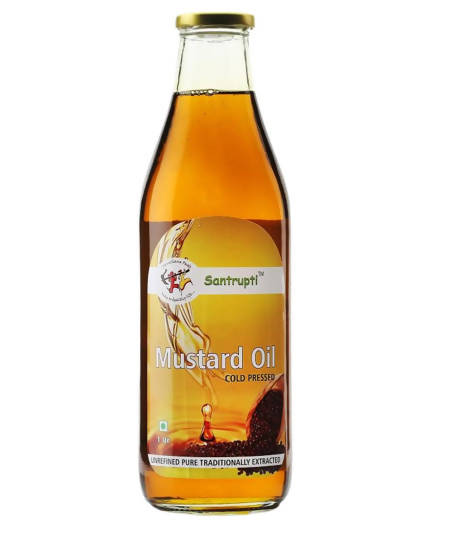 Santrupti Mustard Oil (Cold Pressed) - Distacart