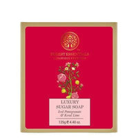 Thumbnail for Forest Essentials Luxury Sugar Soap Iced Pomegranate & Kerala Lime - Distacart