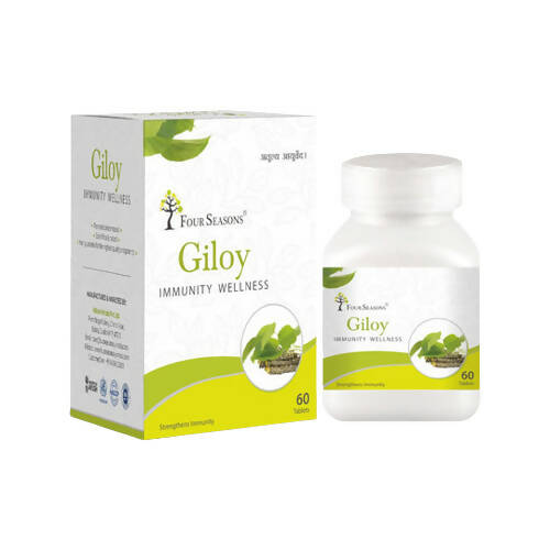 Four Seasons Giloy Immunity Wellness Tablets - Distacart