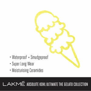 Lakme Absolute Kohl Ultimate The Gelato Collection 08 - Limoncello - Distacart