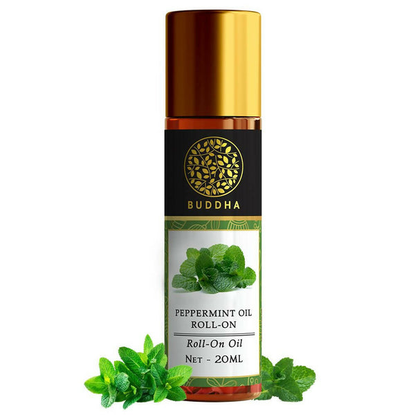Buddha Natural Peppermint Essential Oil Roll-On - Distacart