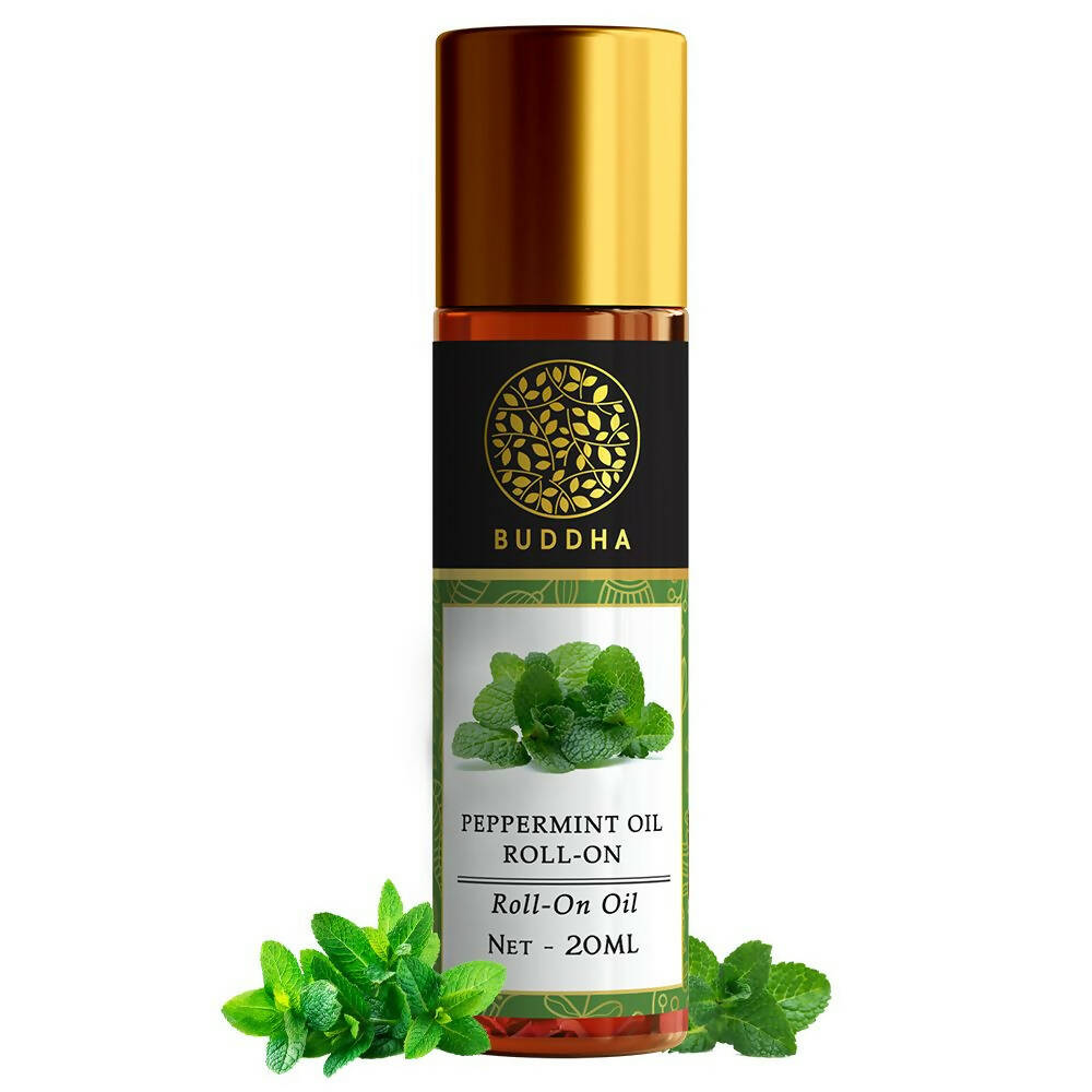Buddha Natural Peppermint Essential Oil Roll-On - Distacart