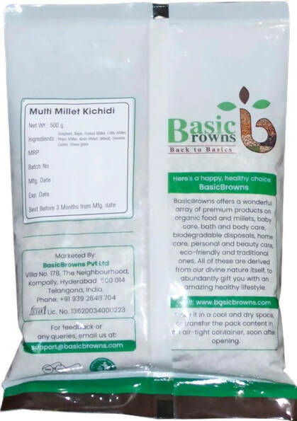 BasicBrowns Multi Millet Khichdi - Distacart