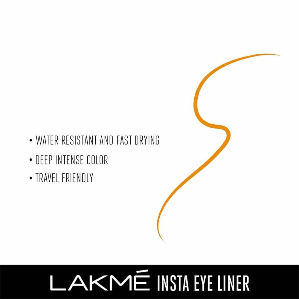 Lakme Insta Eye Liner - Golden - Distacart