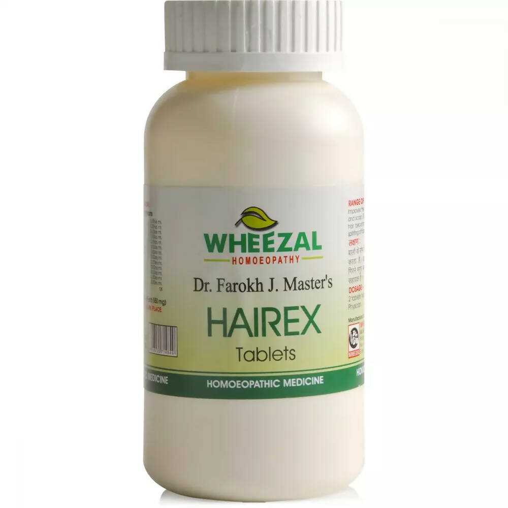 Wheezal Homeopathy Hairex Tablets - Distacart