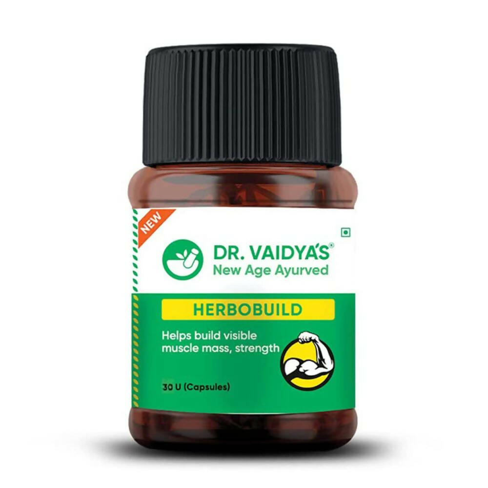 Dr. Vaidya's Herbobuild Capsules - Distacart