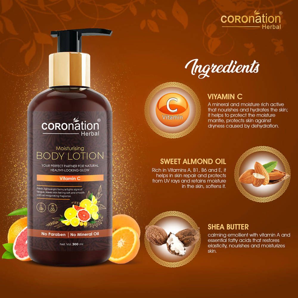 Coronation Herbal Vitamin C Moisturizing Body Lotion - Distacart