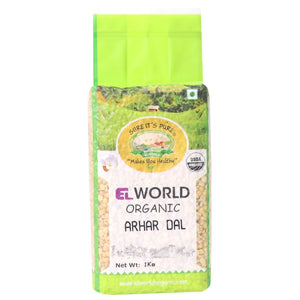 El World Organic Arhar Dal - Distacart