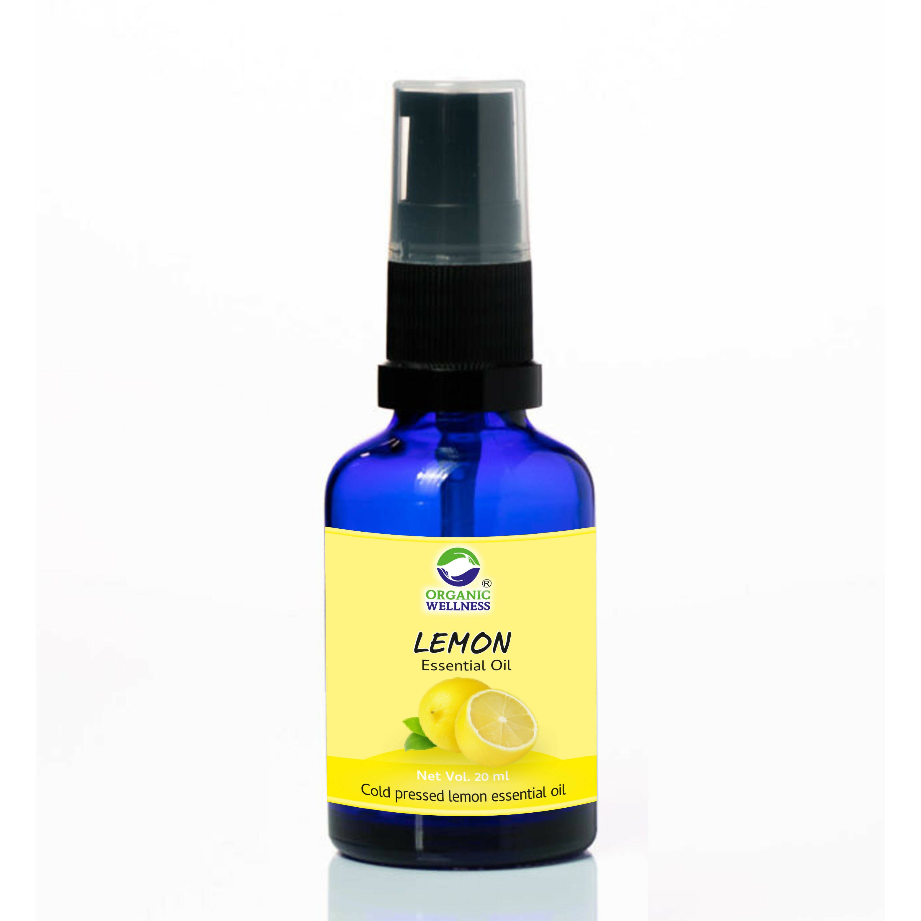 Organic Wellness Lemon Essential Oil - Distacart