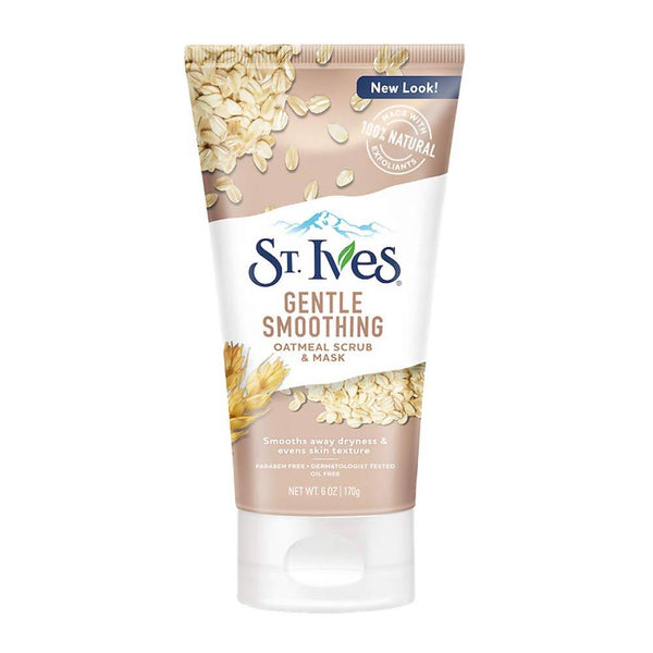 St. Ives Gentle Smoothing Oatmeal Scrub and Mask - Distacart
