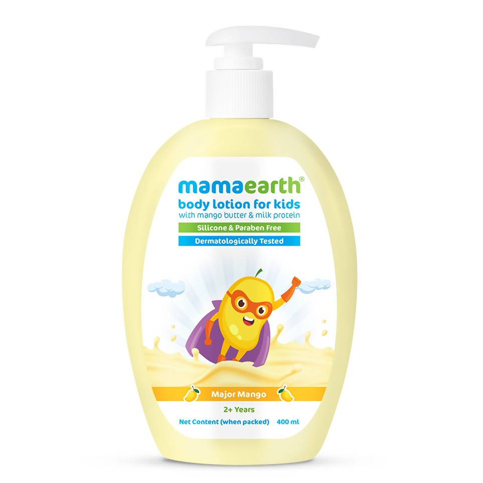 Mamaearth Body Lotion For Kids with Mango Butter & Milk Protein