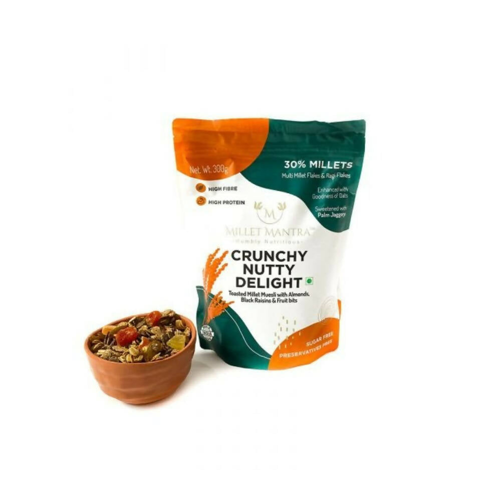 My Millet Basket Millet Mantra Crunchy Nutty Delight - Distacart