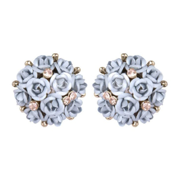 Trendoo Jewelry Party Wear White Studs