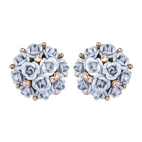 Thumbnail for Trendoo Jewelry Party Wear White Studs