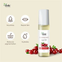 Thumbnail for Vedic Naturals Cranberry Lip Oil - Distacart