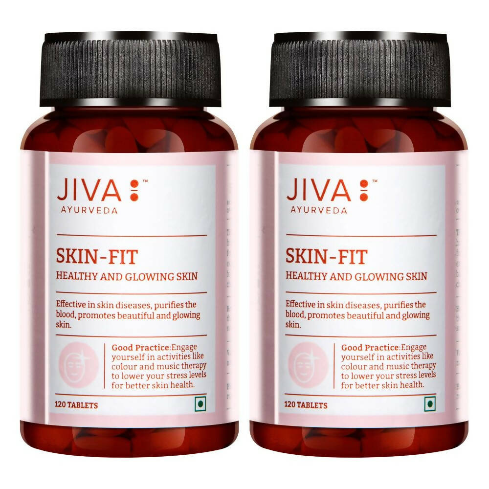 Jiva Ayurveda Skin-Fit Tablets - Distacart