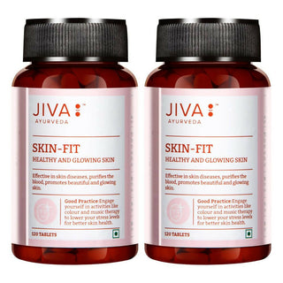 Jiva Ayurveda Skin-Fit Tablets - Distacart