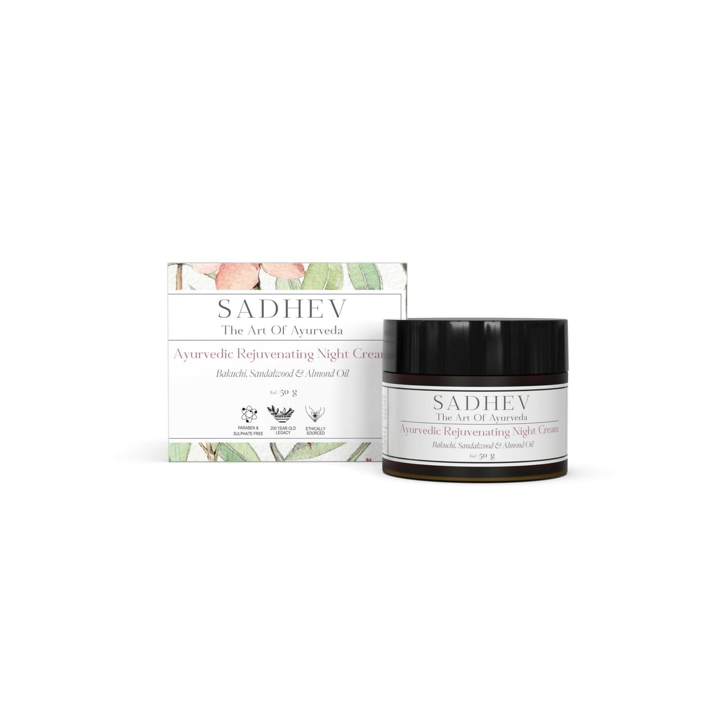 Sadhev Ayurvedic Rejuvenating Night Cream - Distacart