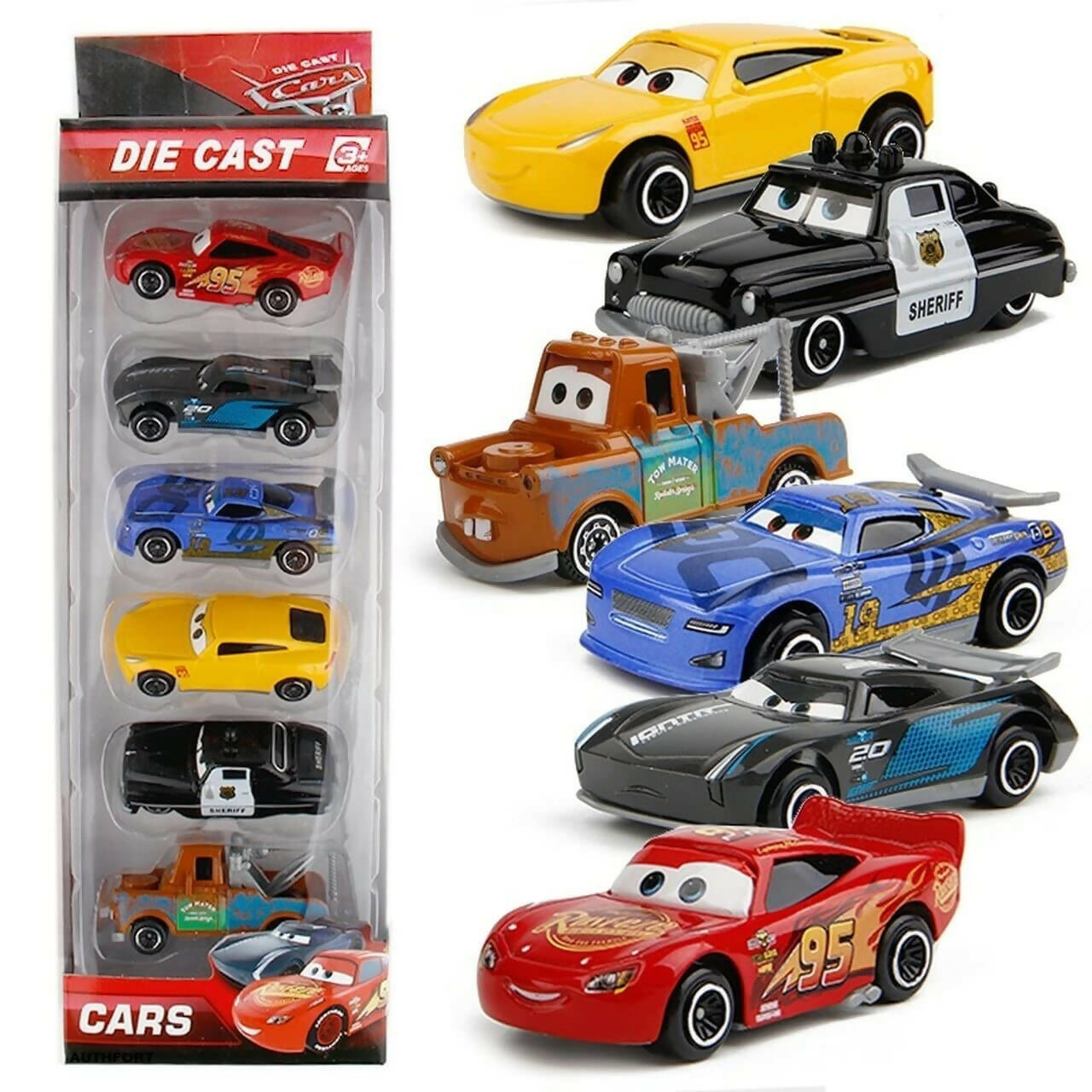 Sardar Ji Ki Dukan Metal Die Cast Mini Racers Derby Series Vehicles Set, Multicolour, Small, 6-Pack - Distacart