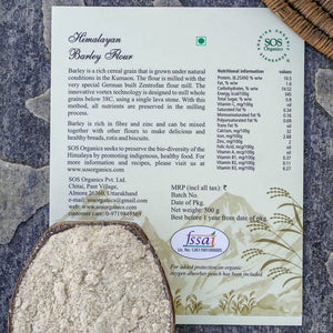SOS Organics Himalayan Barley Flour - Distacart