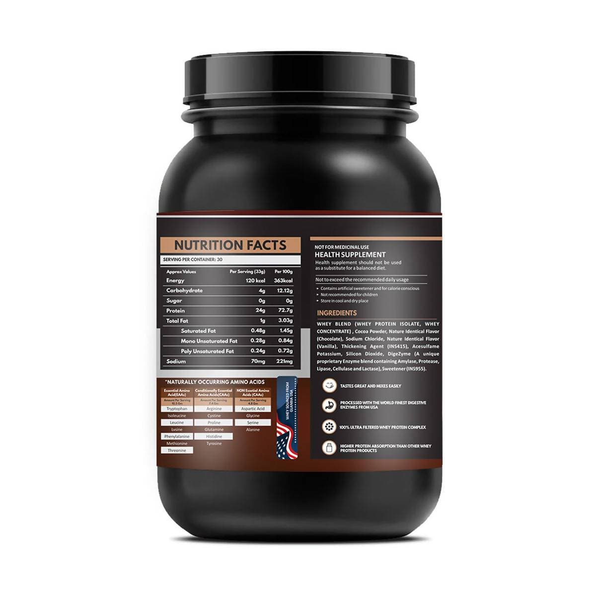 Oye Healthy Whey Pro Blend Chocolate Supreme
