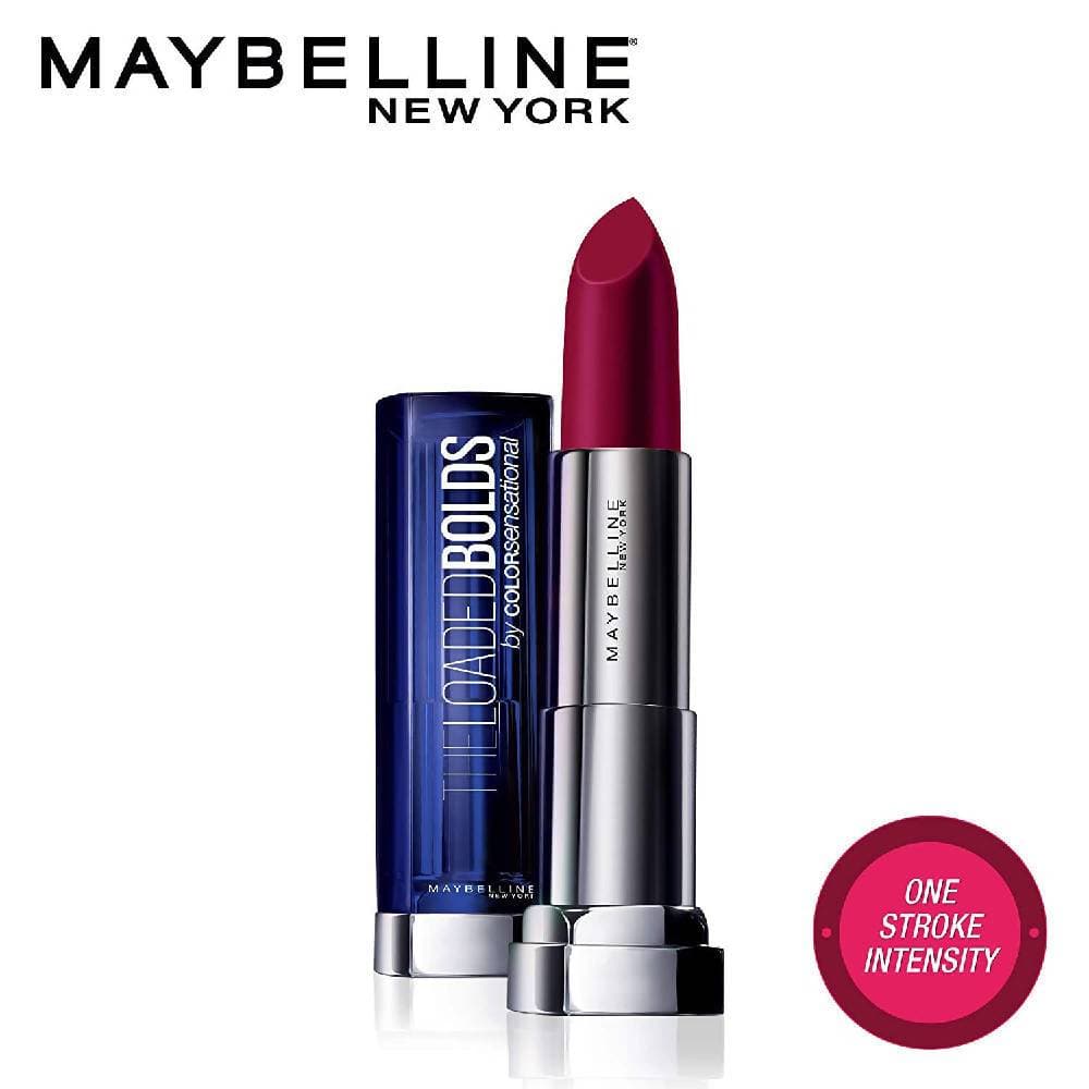 Maybelline New York Color Sensational Creamy Matte Lipstick/903 Midnight Date - Distacart