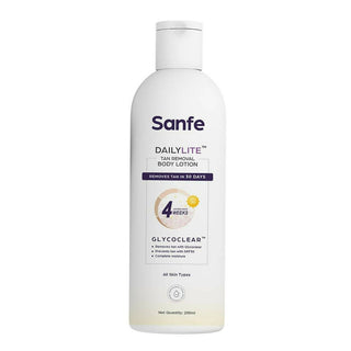 Sanfe DailyLite Tan Removal Body Lotion For Women - Distacart