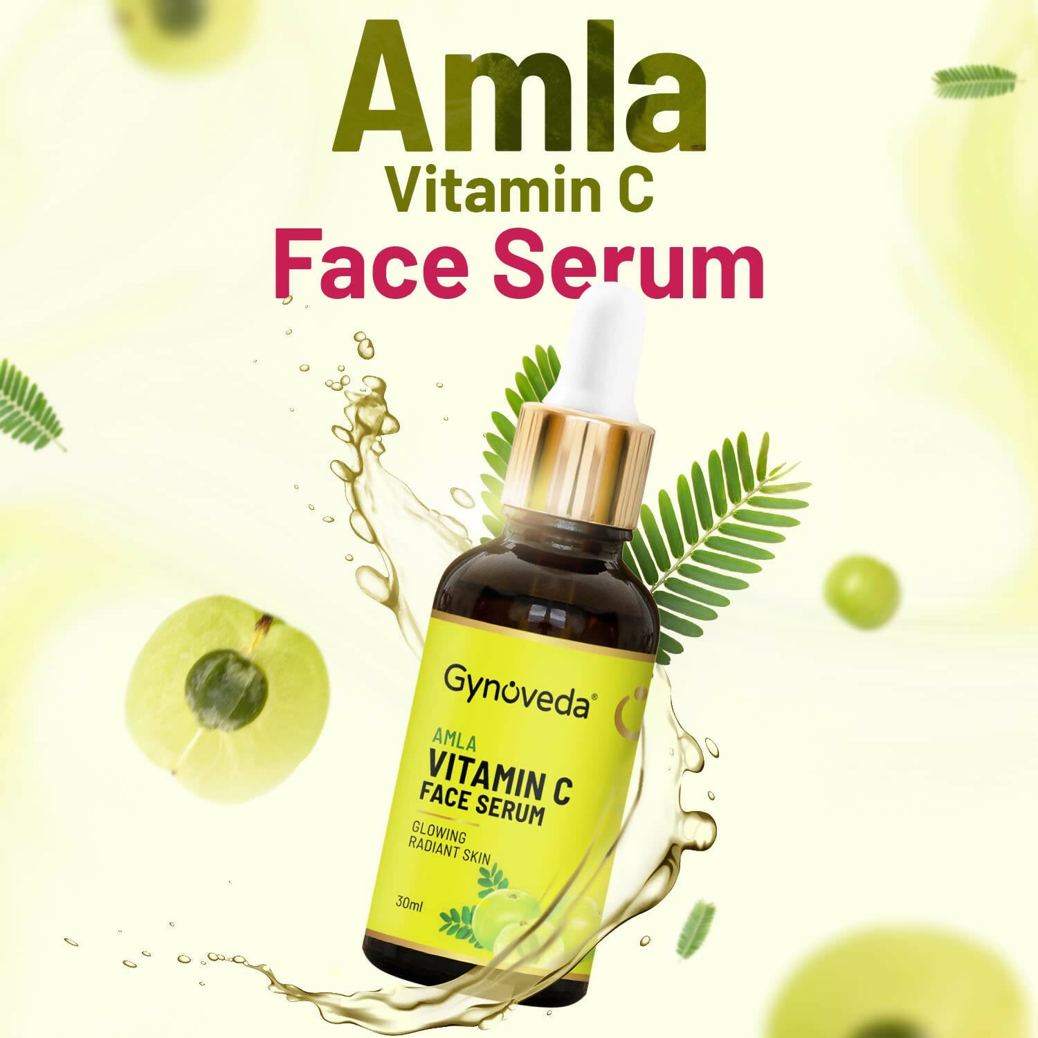 Gynoveda Amla Vitamin C Face Serum - Distacart