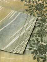 Thumbnail for Green Poly Rayon Stripe Printed Straight Fit Kurta - Prasuti - Distacart