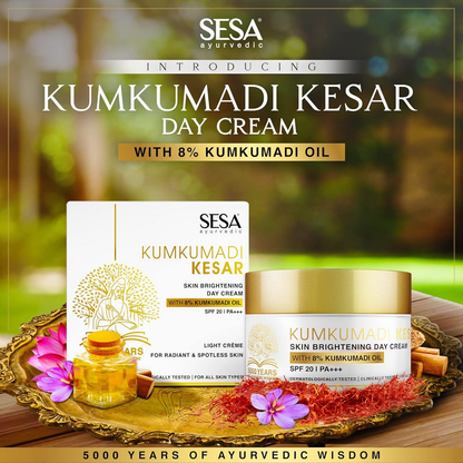 Sesa Ayurvedic Kumkumadi Kesar Day Cream - Distacart