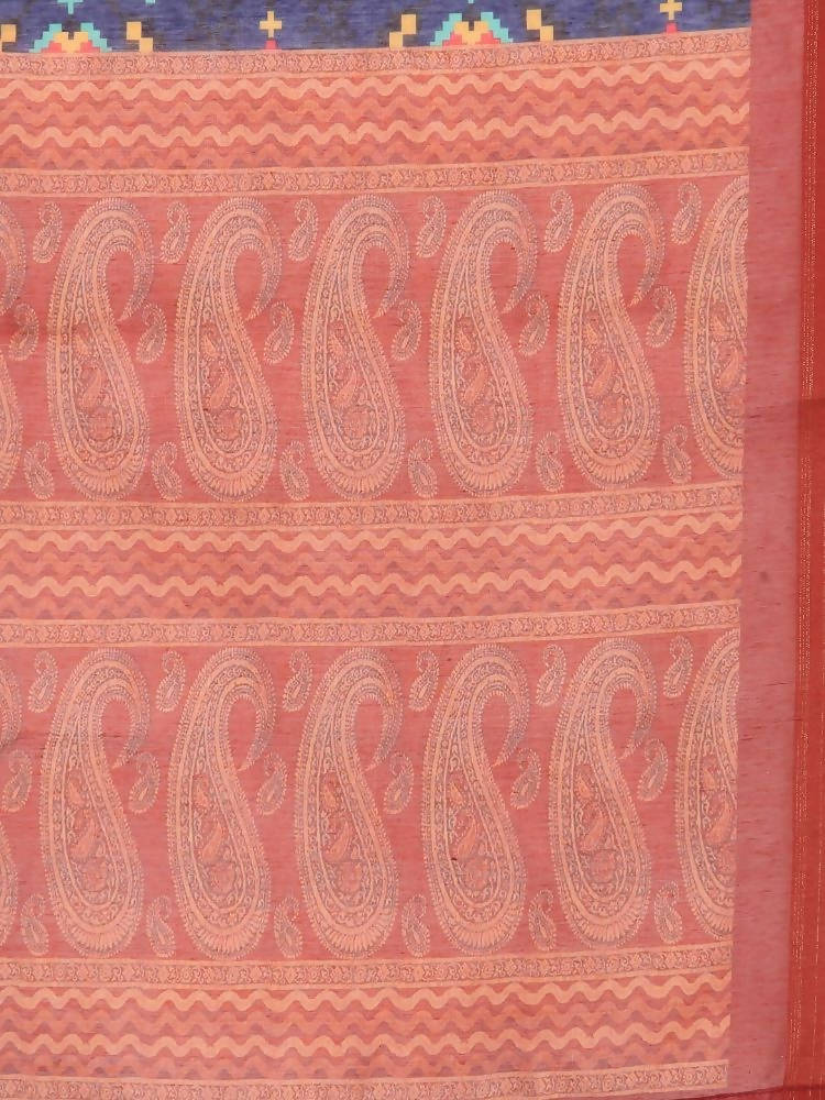 Myshka Women's Fashion Multi Cotton Silk Printed Casual Dupatta