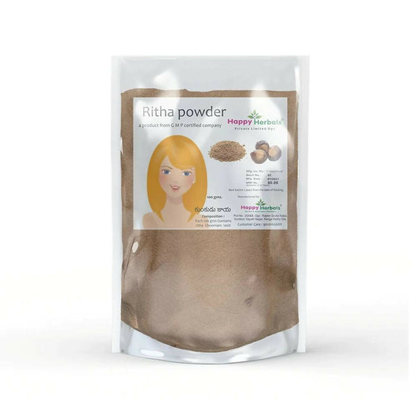 Happy Herbals Ritha Powder - Distacart