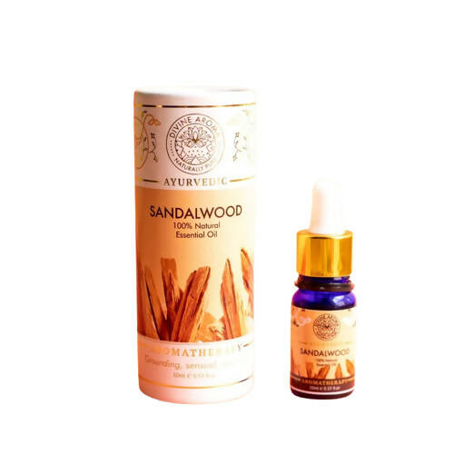 Divine Aroma 100% Natural Sandalwood Essential Oil - Distacart