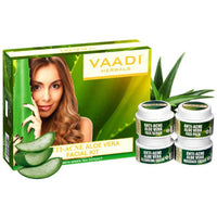Thumbnail for Vaadi Herbals Anti Acne Aloe Vera Facial Kit with Green Tea Extract - Distacart